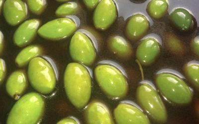 Olives à la picholine, les olives confites à la Nimoîse